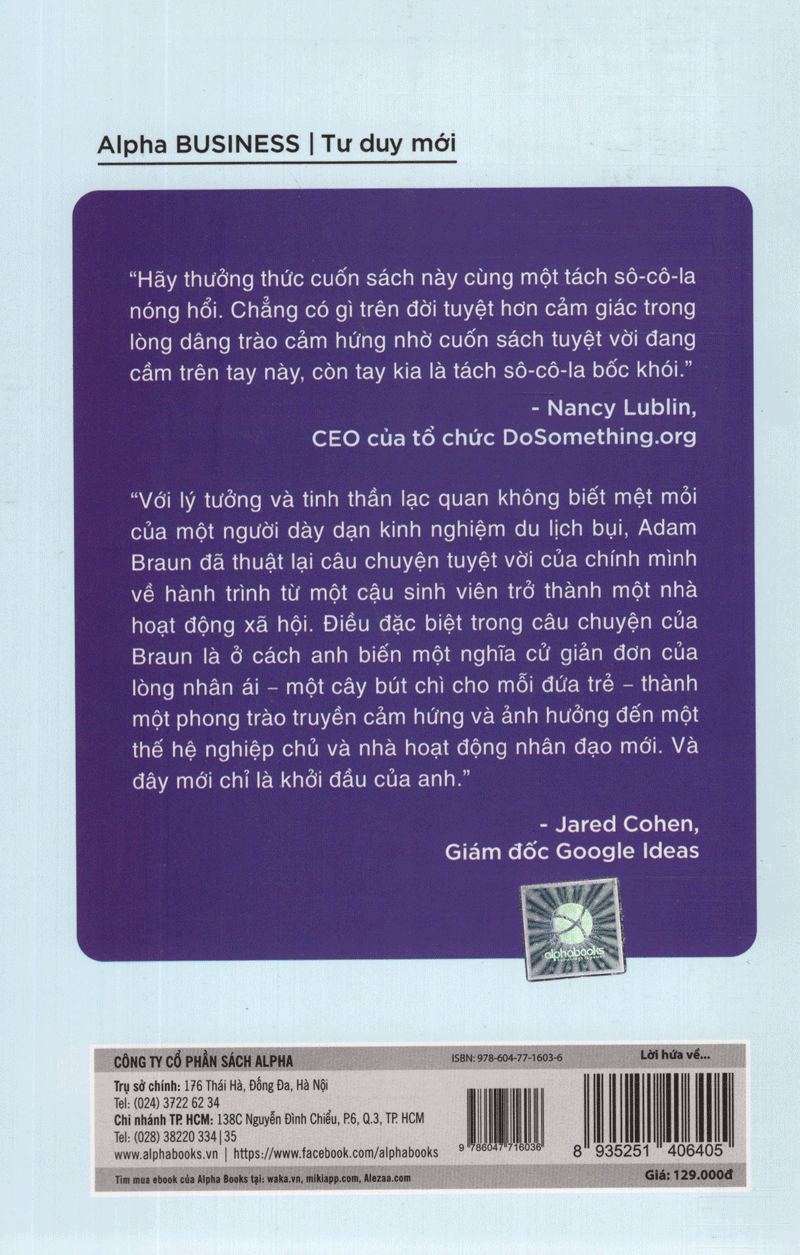 Lời Hứa Về Một Cây Bút Chì