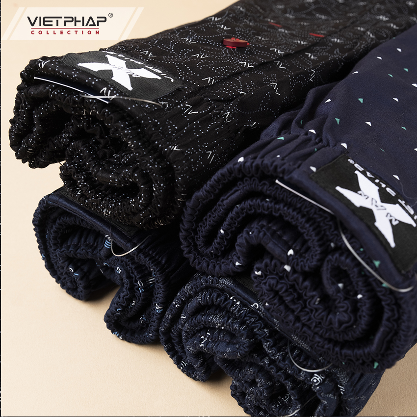 Quần Đùi Ngủ Cao Cấp VIỆT PHÁP/  Chất Liệu Cotton thoáng mát , thấm hút mồ hôi tốt 1901