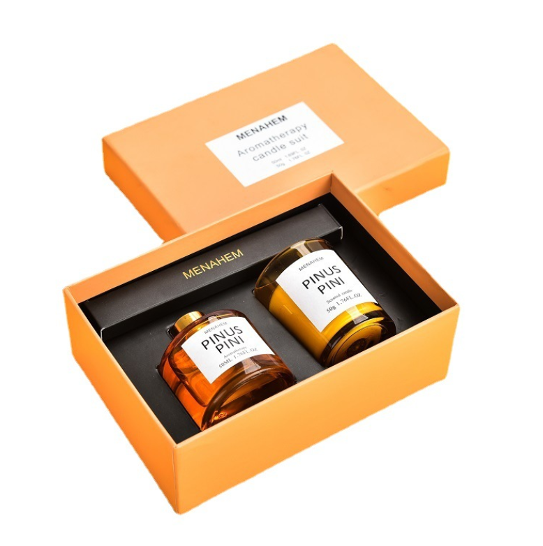 Set nến thờm và tinh dầu hoa Oải Hương Lavender