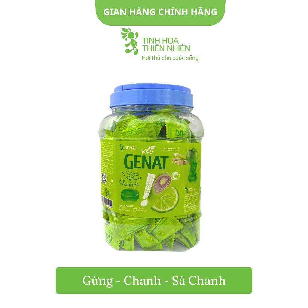 Kẹo ngậm Genat Chanh Sả (Hủ 300 viên)