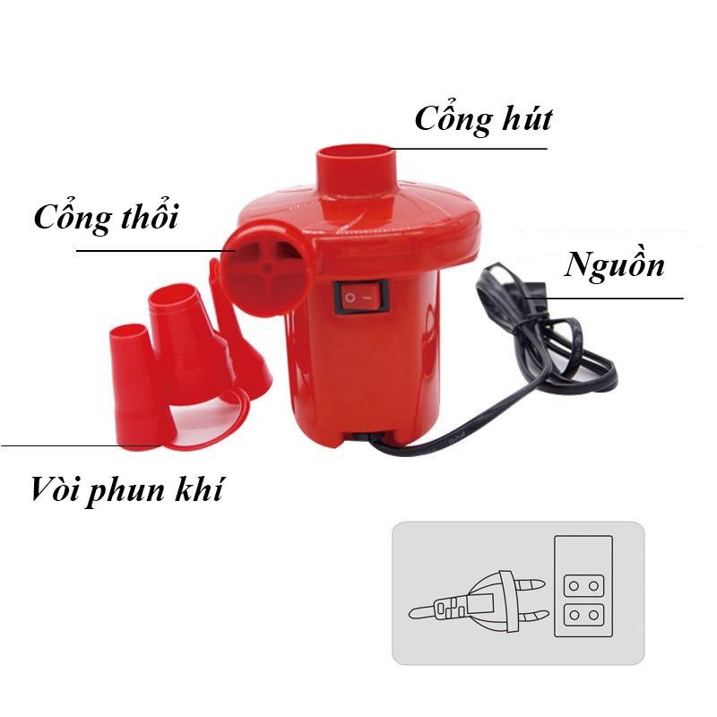 BƠM ĐIỆN MINI 2 CHIỀU HÚT CHÂN KHÔNG BƠM ĐỆM HƠI GHẾ HƠI BỂ BƠI