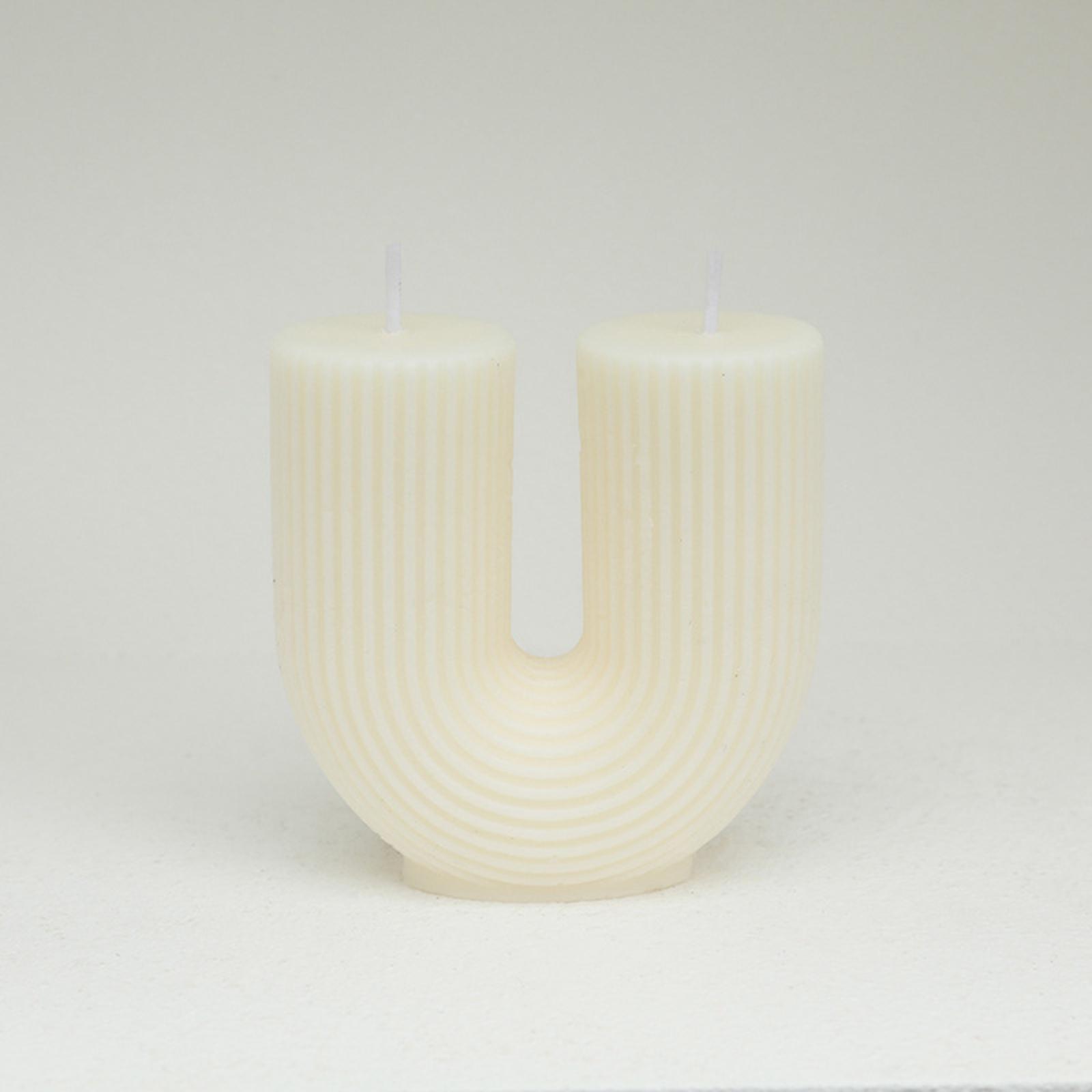 Geometric Scented Candles Home Decorative Soy Candle