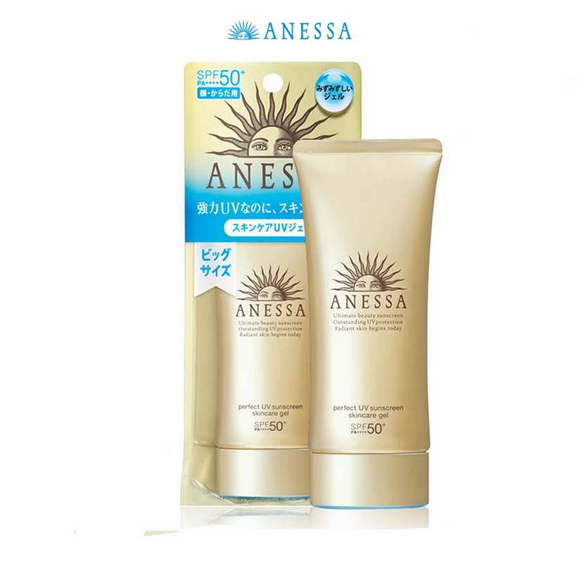 Kem chống nắng dạng gel bảo vệ hoàn hảo Anessa Perfect UV Sunscreen Skincare Gel 90g tặng Kem chống nắng dạng gel 90g