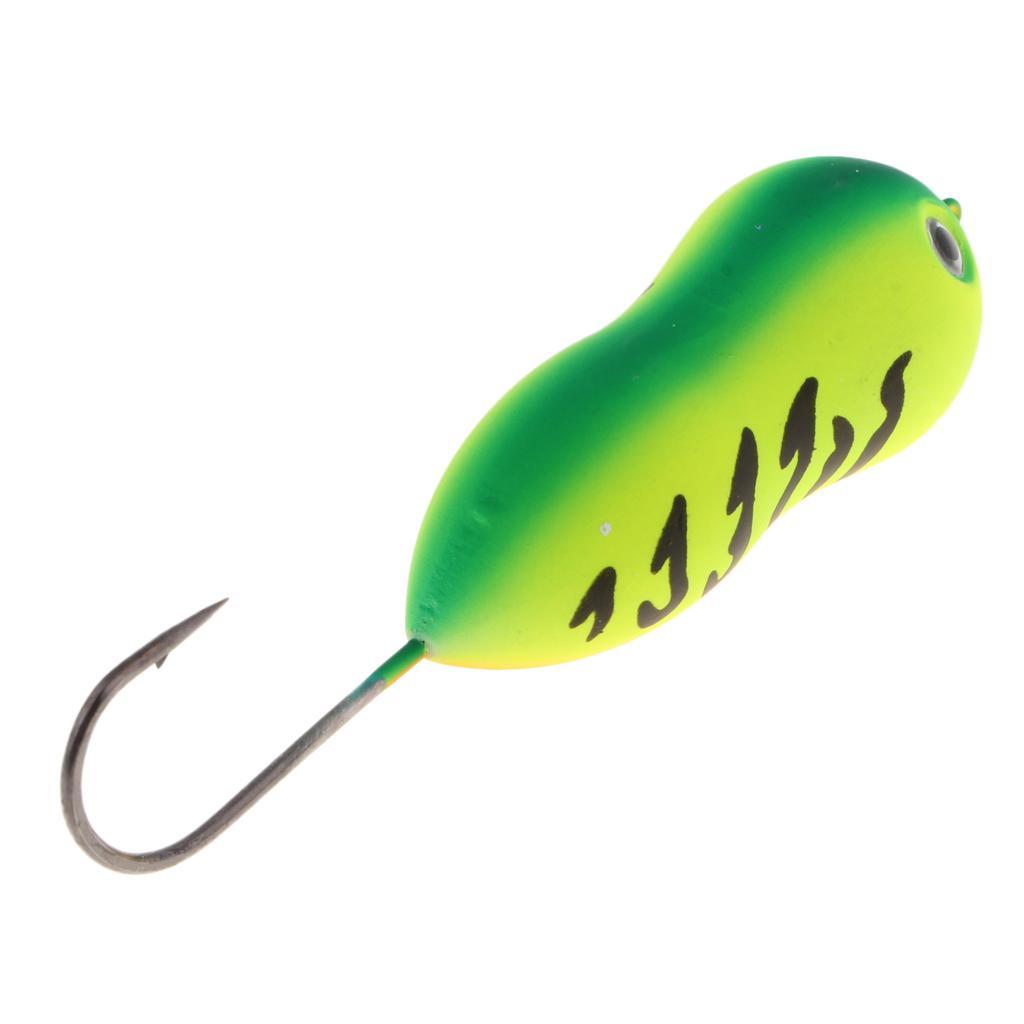Floating Fishing Lure Hard Bait Crankbaits Swimbaits Gourd Shaped with Single Hook