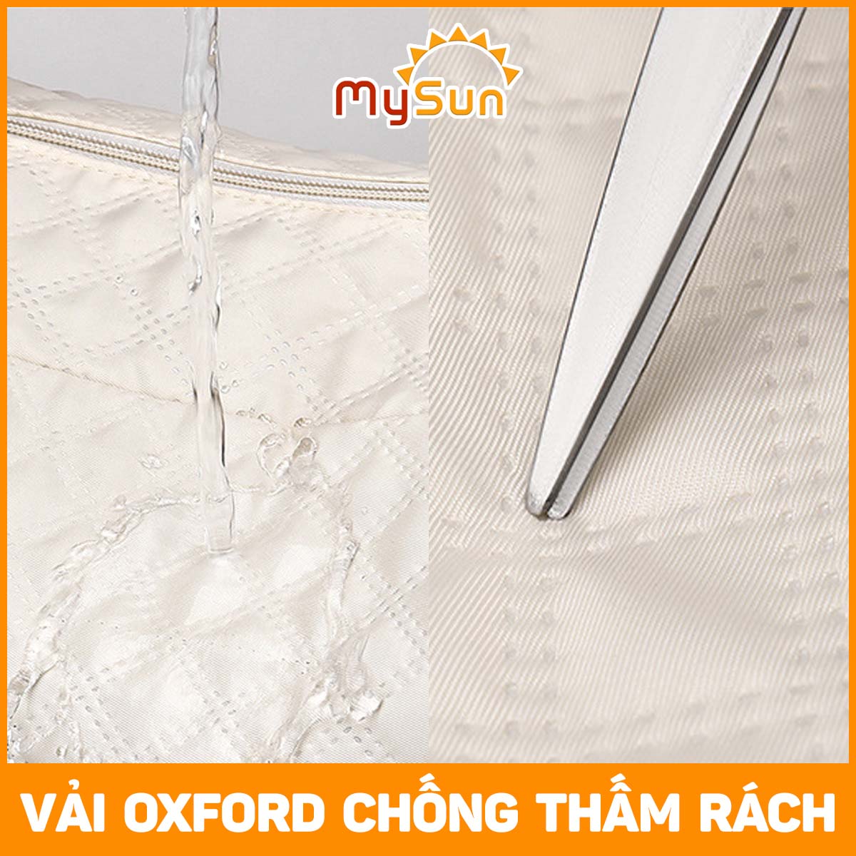 Túi du lịch 2 tầng chống nước cỡ lớn xác tay siêu nhẹ cho nam nữ chính hãng MySun Zoumani