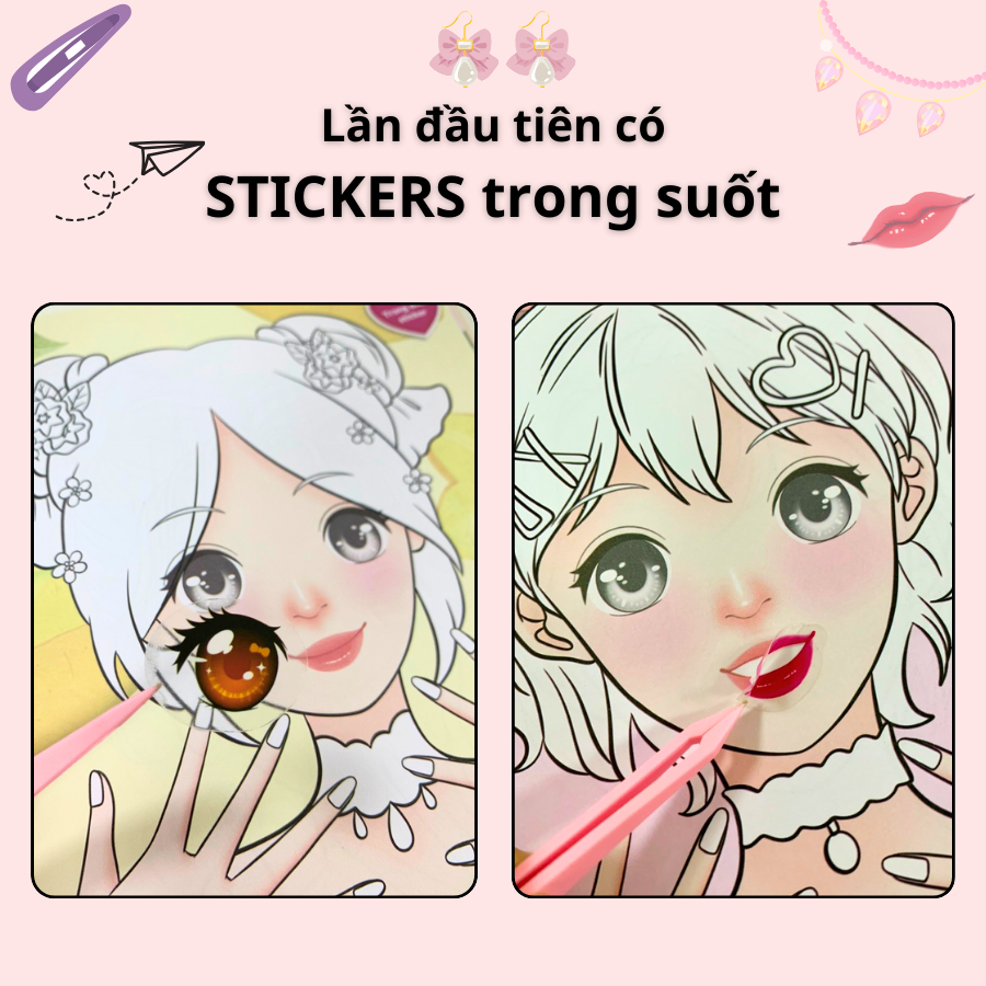 Combo Sách Trang Điểm Công Chúa _MEGA