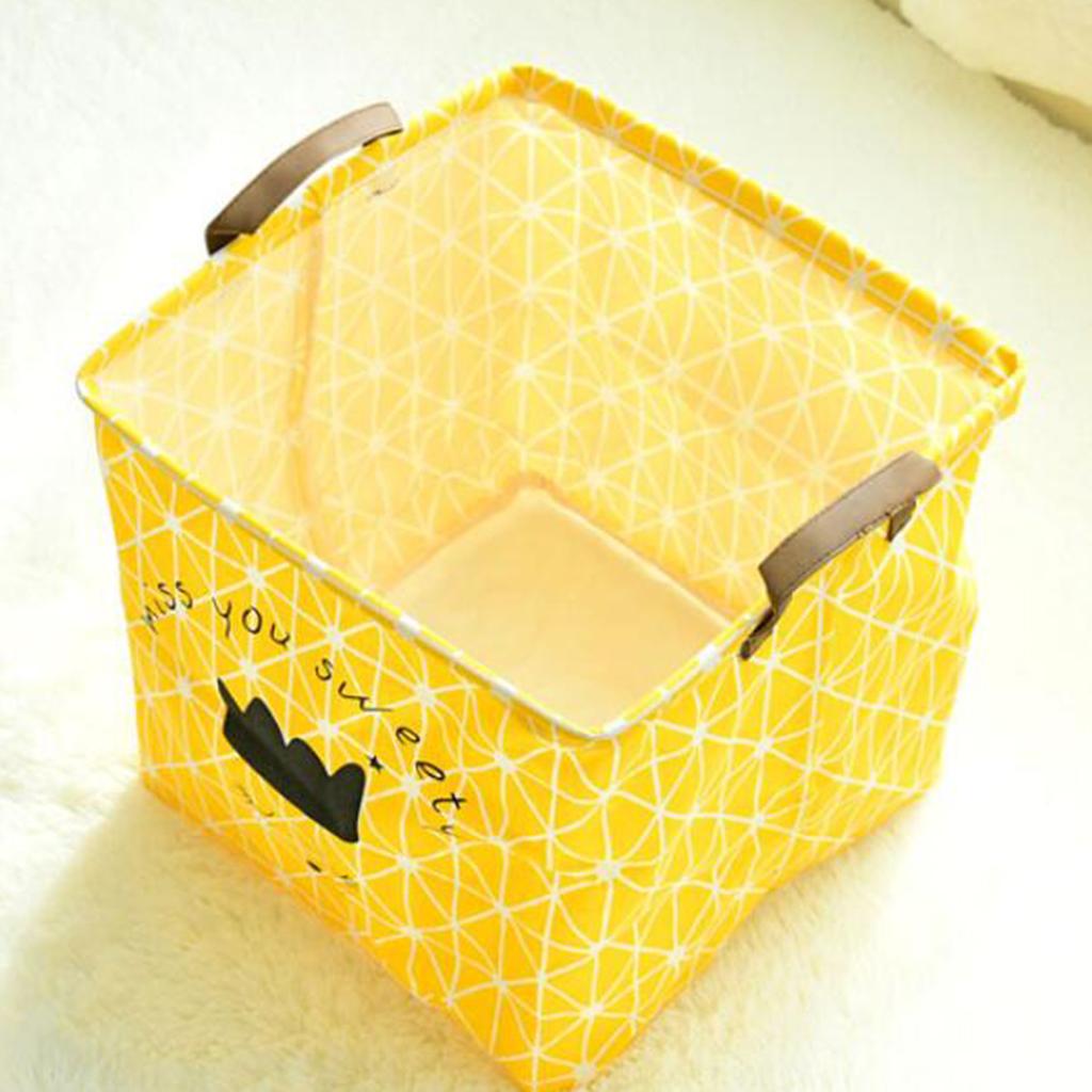 Children Kid Toys Clothes Storage Basket Hamper Laundry Bin Organizer