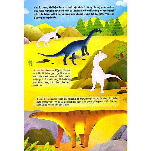 Hình Dán Stickers - 100 Stickers Vương Quốc Khủng Long - Tập 1 Đến Tập 4
