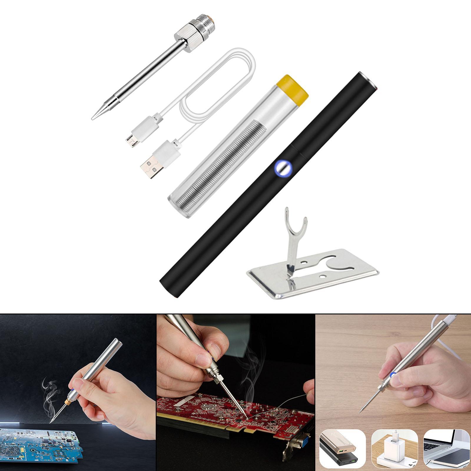Soldering Iron Kit with Tips Welding Tool for Welding and Soldering indoor and outdoor