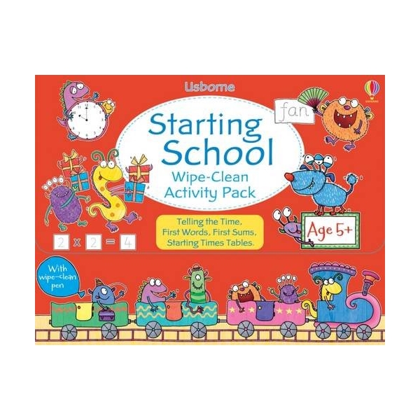 Starting School Wipe-Clean Activity Pack