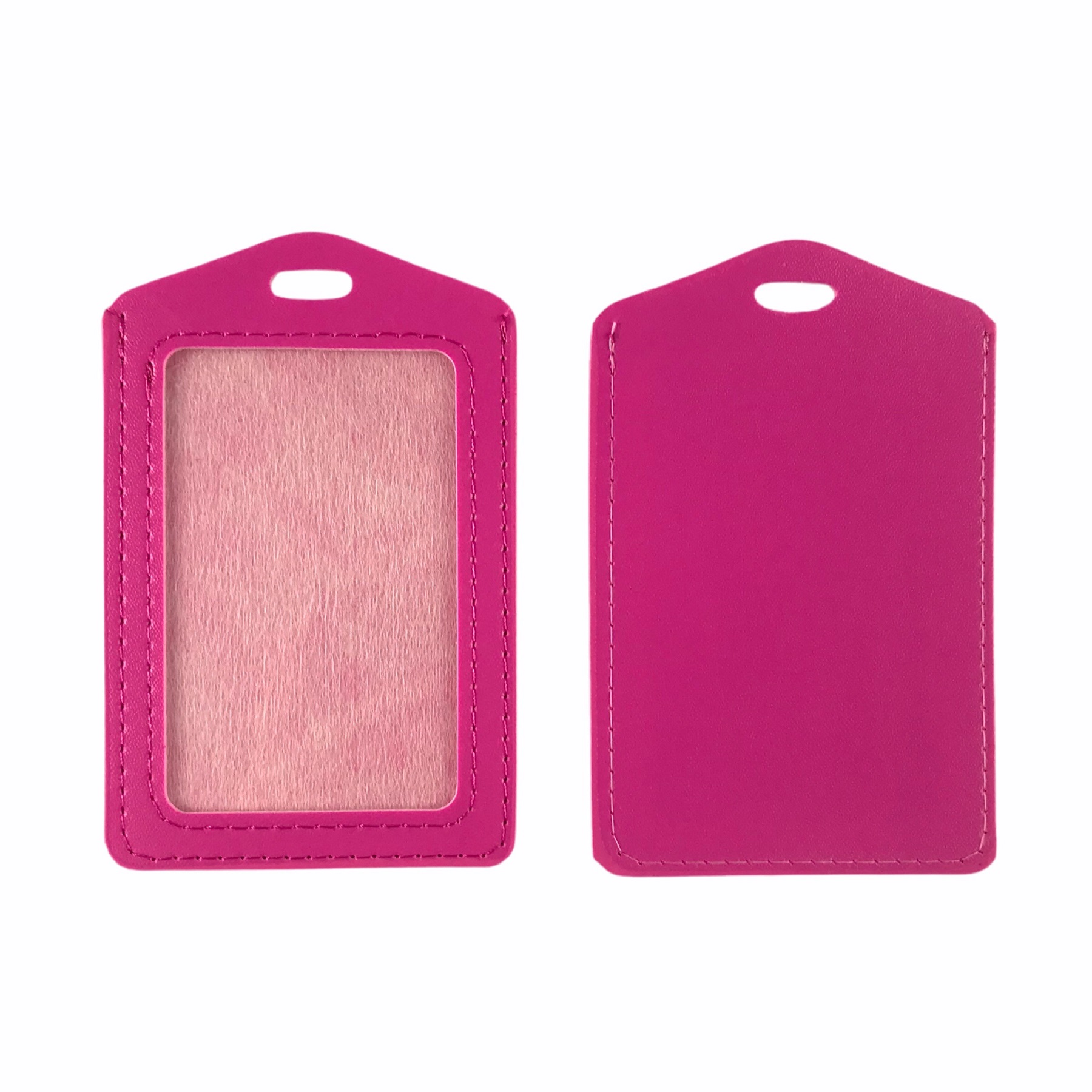 Bảng tên da 5.5x8.5cm 1 mặt đứng (50)