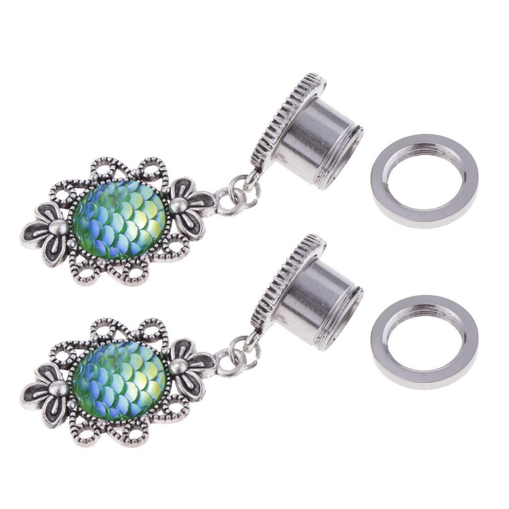 Stainless  Tunnel Ear Expanders Body Piercings Pendant Accessories