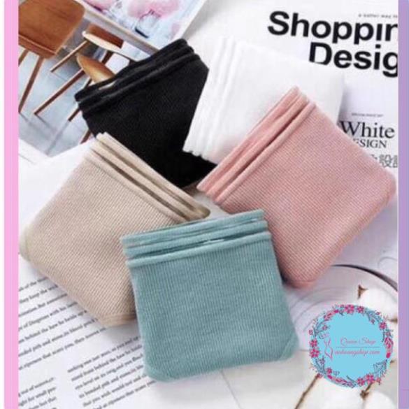 Quần lót cotton sợi tăm tre cao cấp thông hơi cực đẹp, quần lót nữ - đồ lót nữ đẹp DL106