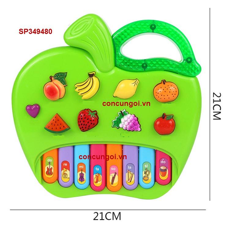Đồ Chơi Hộp đàn organ táo pin thú , 5003AB - SP349480