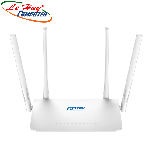 Thiết bị mạng - Router Wifi APTEK AR1200 Gigabit Dual Band AC1200 - Hàng Chính Hãng