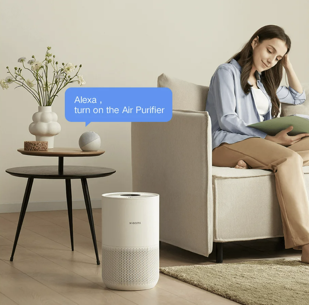 Máy Lọc Không Khí Xiaomi Smart Air Purifier 4 Compact/ Smartmi Jya Fjord/Fjord Pro Hiển Thị Thông Số Không Khí, Cảm Ứng Khử UV, Kết Nối App, Phù Hợp Không Gian 60 m2, Lọc Sạch Tới 99.99% Vi Khuẩn, Công Suất Lọc 450 m3/Giờ - Hàng Chính Hãng