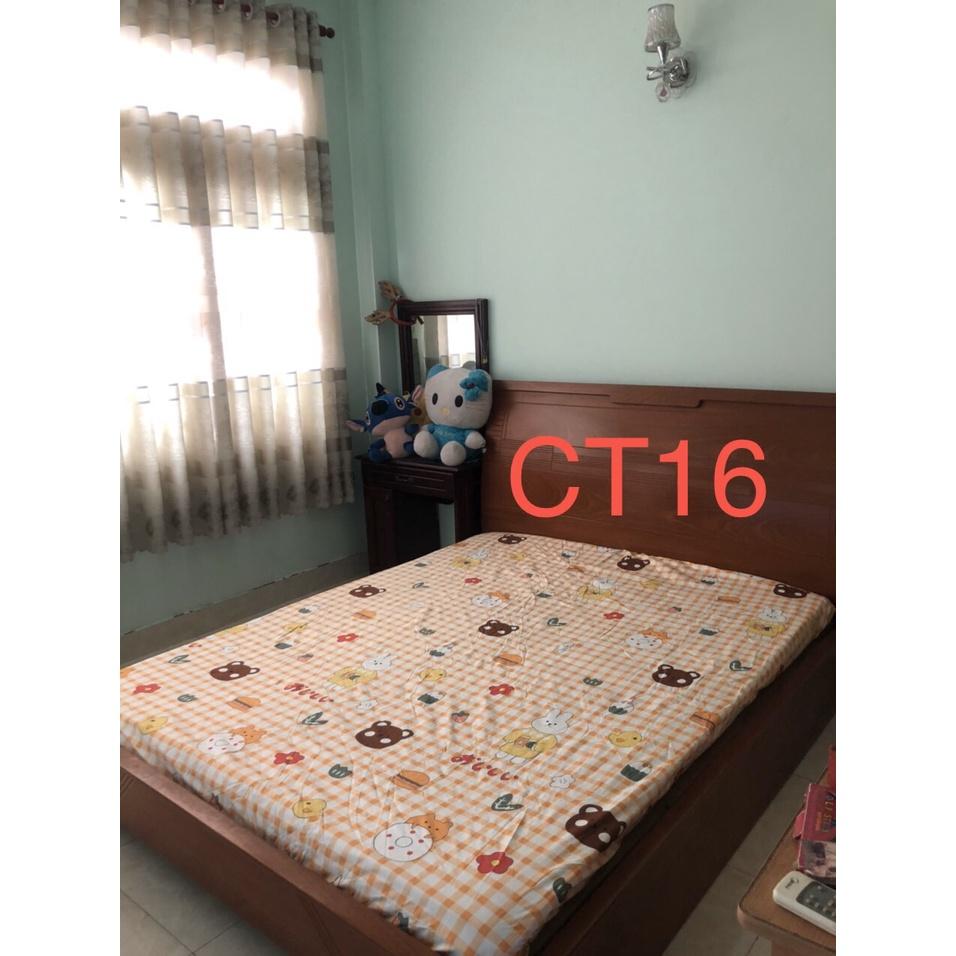 Ga chống thấm cotton cao cấp 1m6x2m/1m8x2m cao 10cm