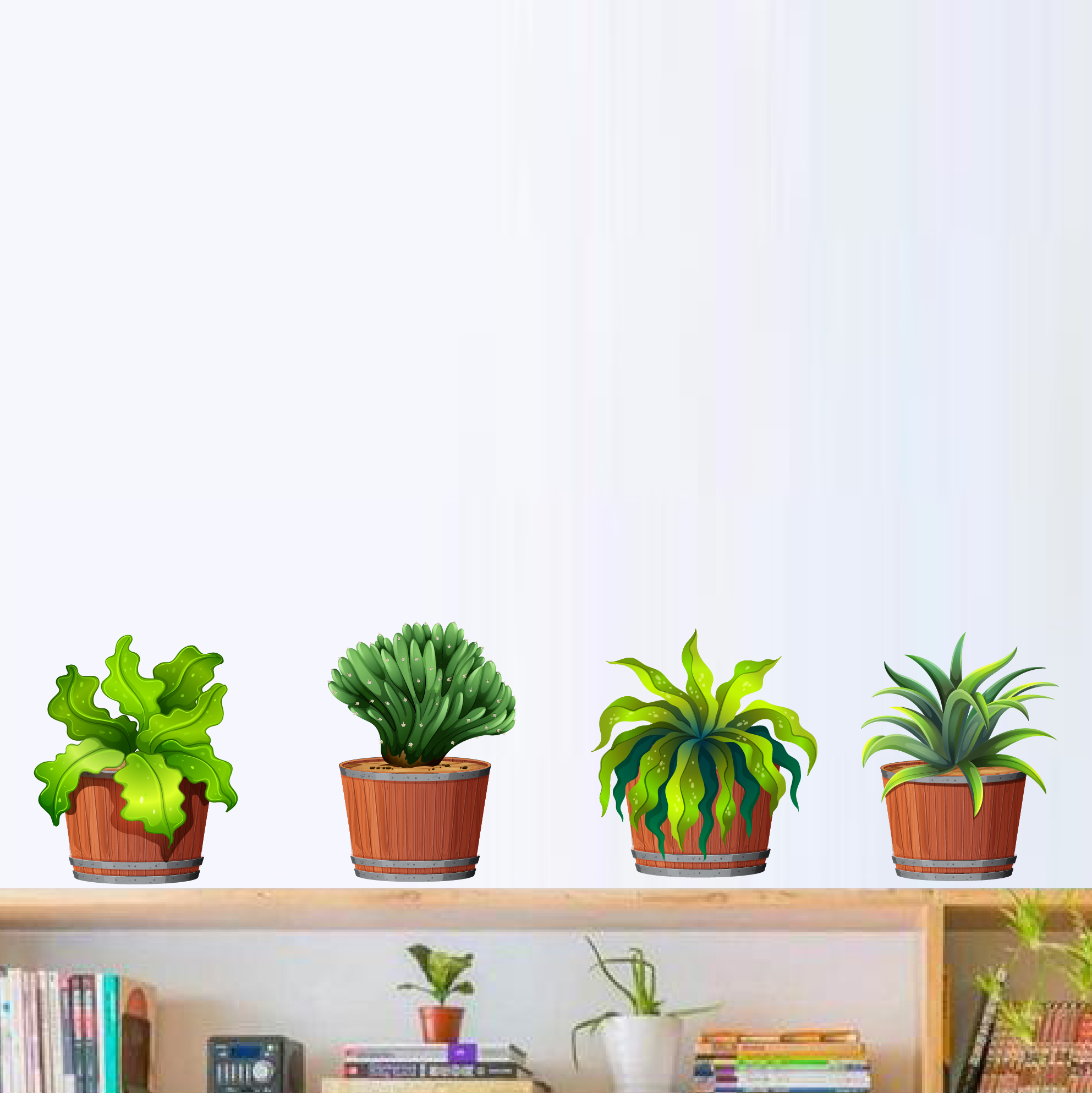 Decal trang trí quán số 43