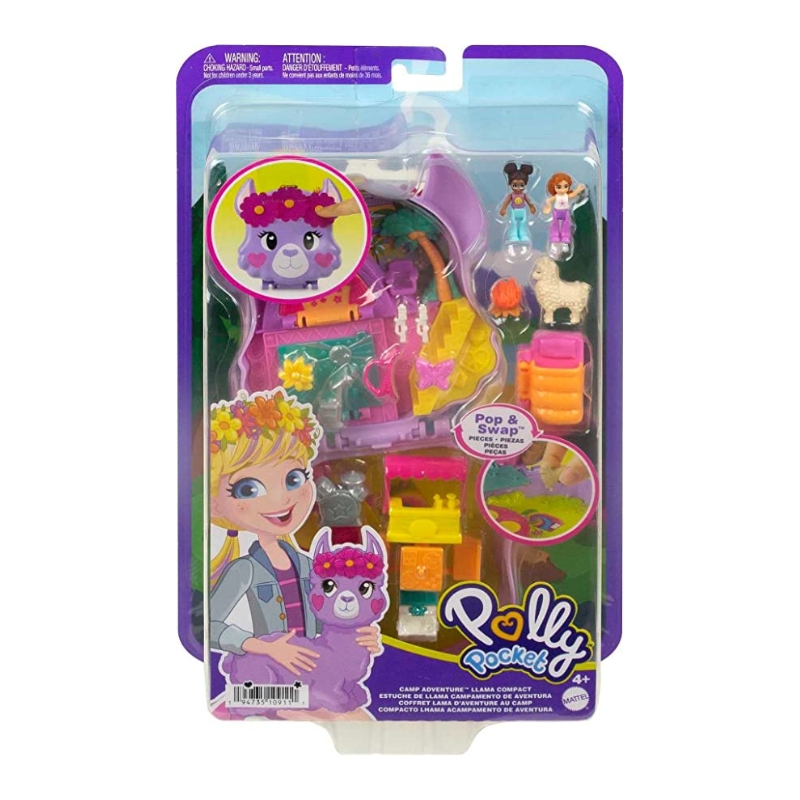 Đồ Chơi POLLY POCKET Và Thế Giới Âm Nhạc Llama HKV33/FRY35