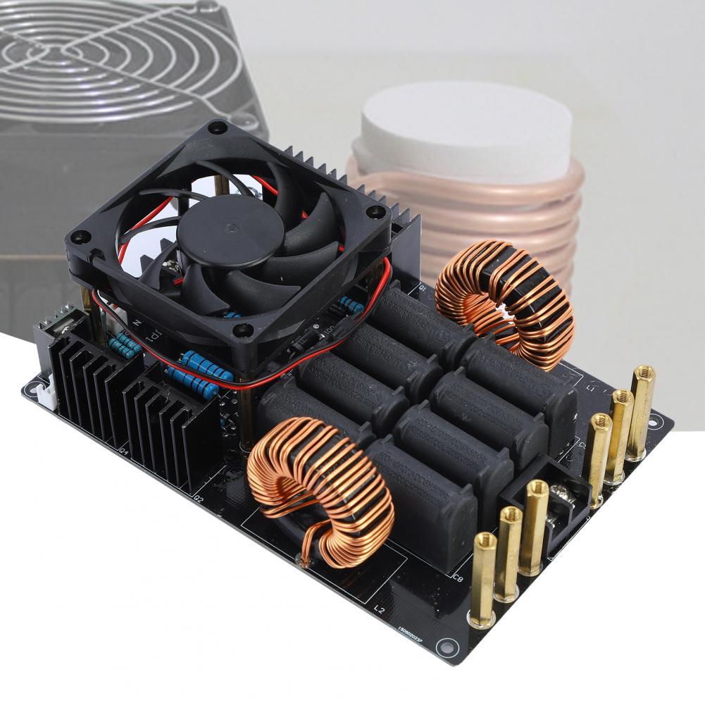 1000W 50A DC 12-40V Induction Heating Board ZVS Power Supply Module Low Voltage Flyback Driver Heater Tesla Coil for DIY Small Parts Heat Treatment