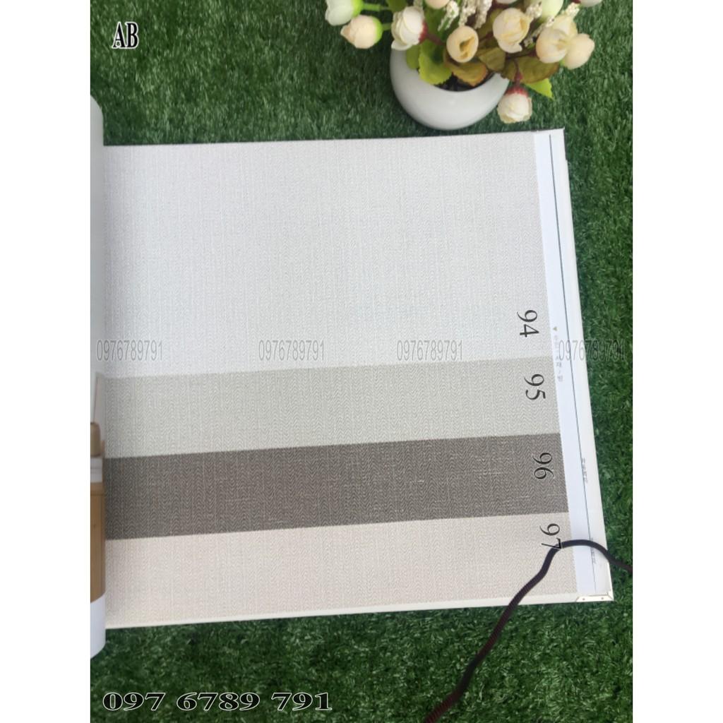 Giấy Dán Tường Phòng Khách Hàn Quốc Cao Cấp AB Khổ 1.06 x 15.6m Nhiều Màu Lựa Chọn