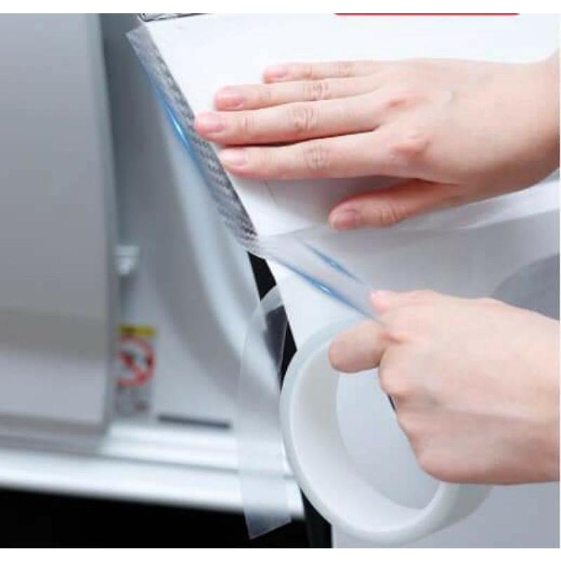 Cuộn Các Bon Trắng Vân Các Bon 5D Chống Trầy Xước Xe