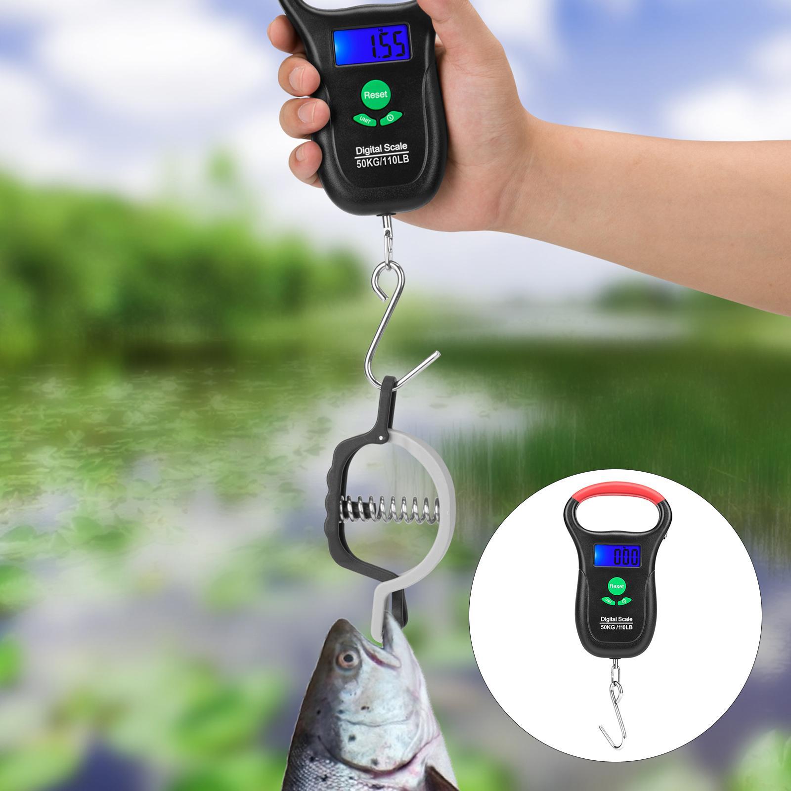 LCD Display Hanging Fishing Digital Scale Handheld Travel Luggage Electronic Balance Weighing 50kg/25kg