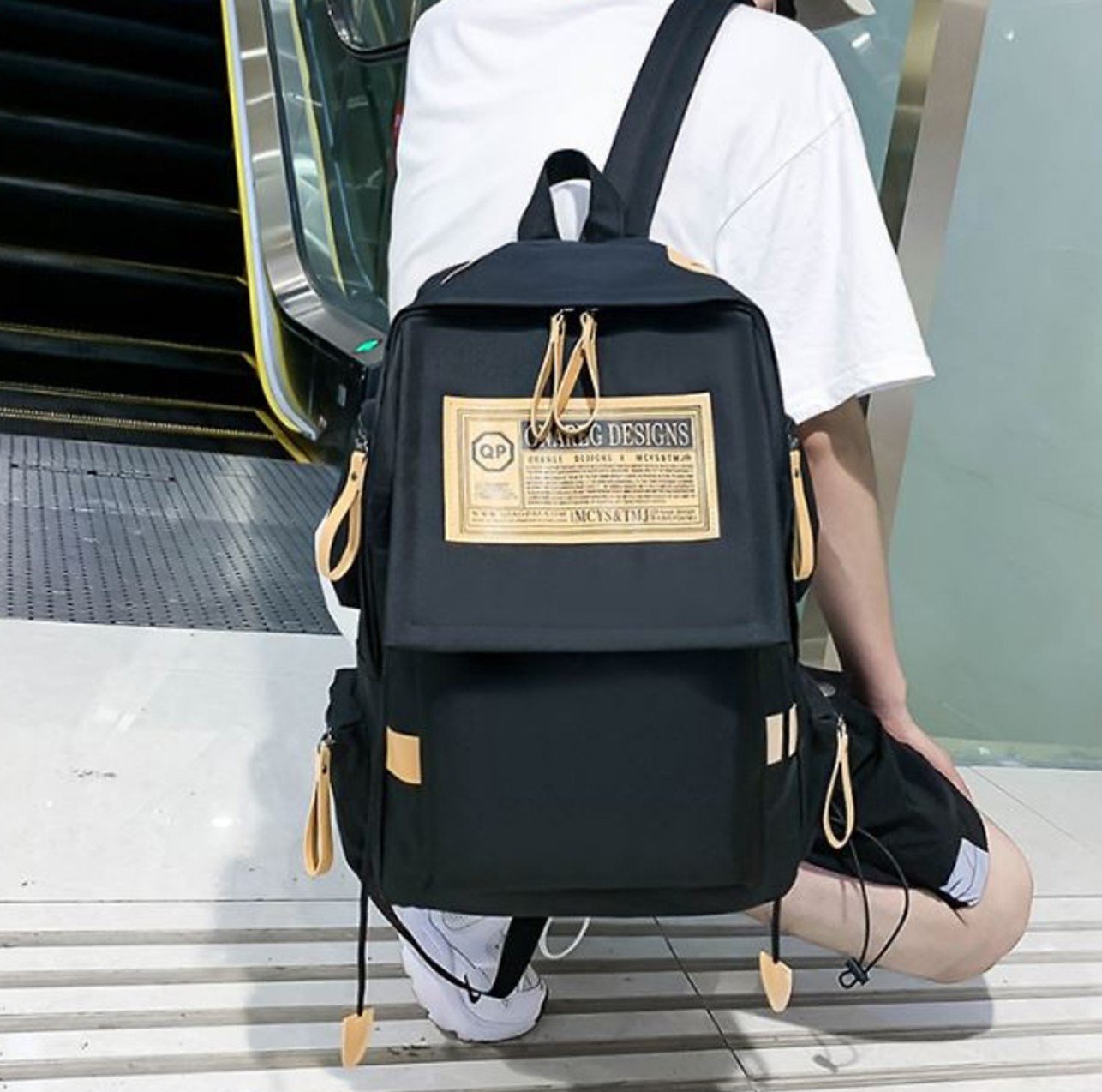 Balo đi học nam nữ thời trang hàn quốc unisex cao cấp Laptop