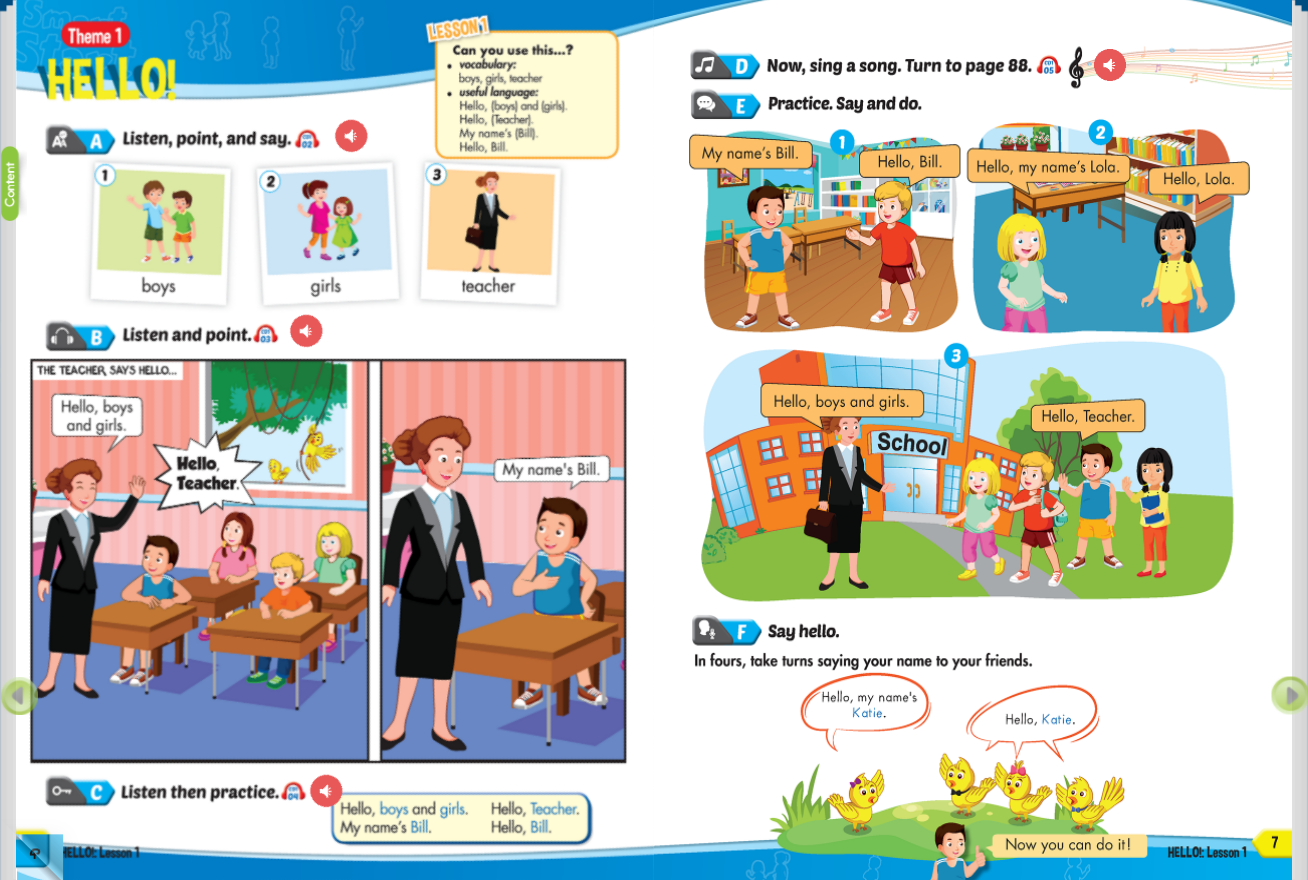 Hình ảnh [E-BOOK] i-Learn Smart Start Level 1 Sách mềm sách học sinh