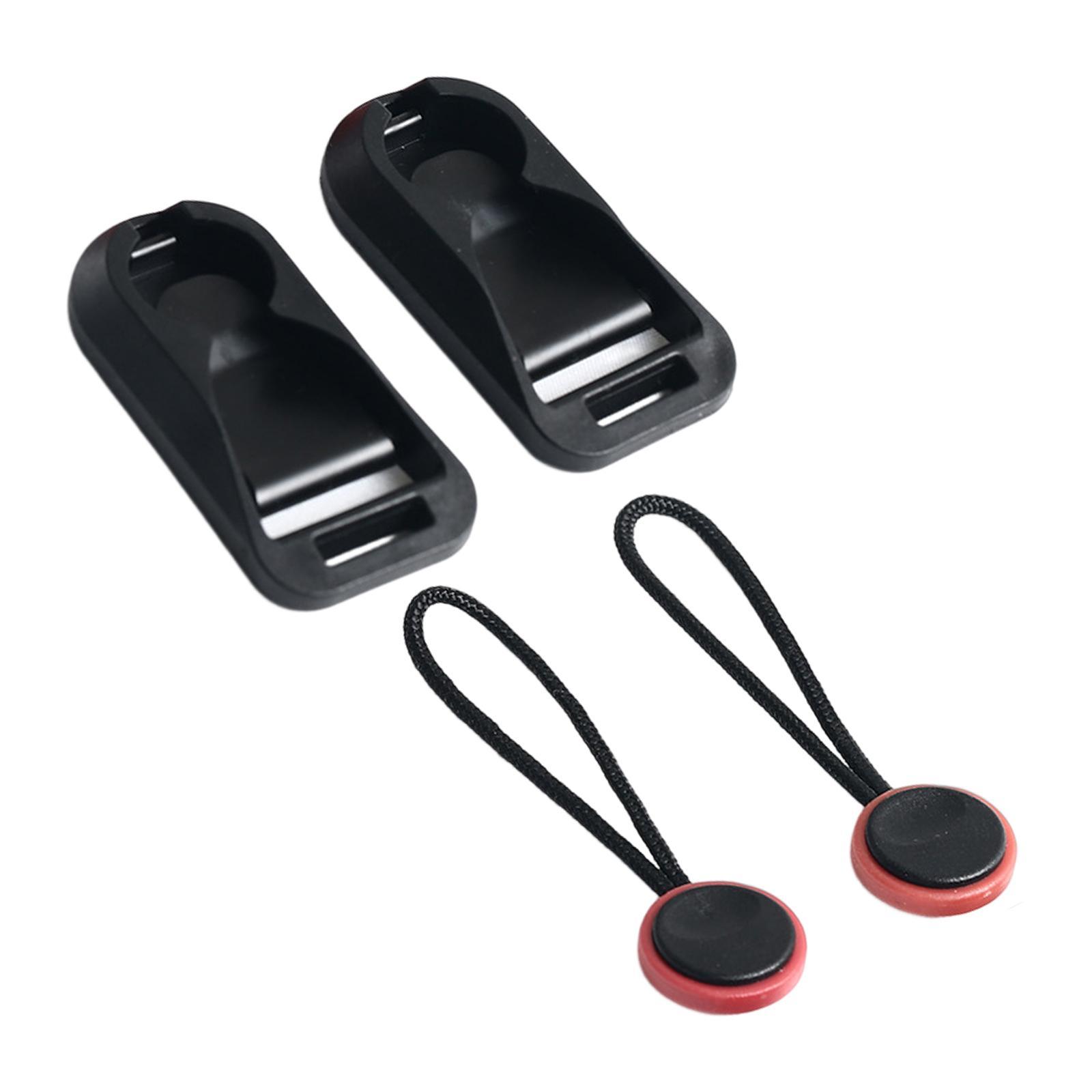 2 Pairs Quick Release Connectors Qd Loops for Camera Shoulder Strap Key