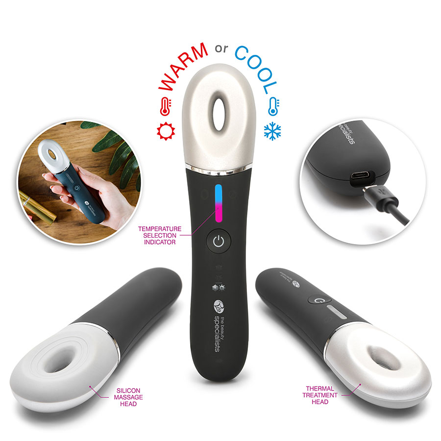 Máy massage nóng lạnh vùng mắt REVIVE & REFRESH - RIO SKER nhập khẩu chính hãng