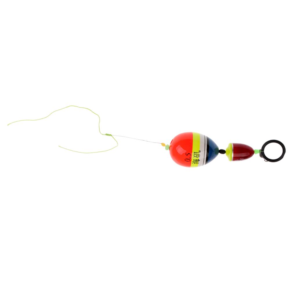 Sea Pole Ocean Rock Fishing Floats Plastic Sliding Floating Buoy Kit