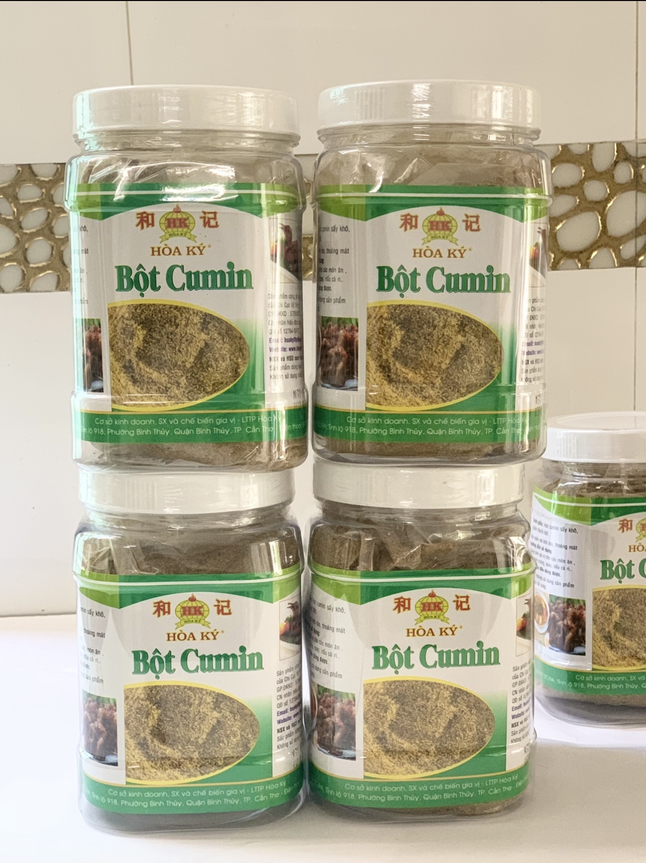 Bột cumin 400gr Hoà Ký dùng nấu cà ri, quay nướng