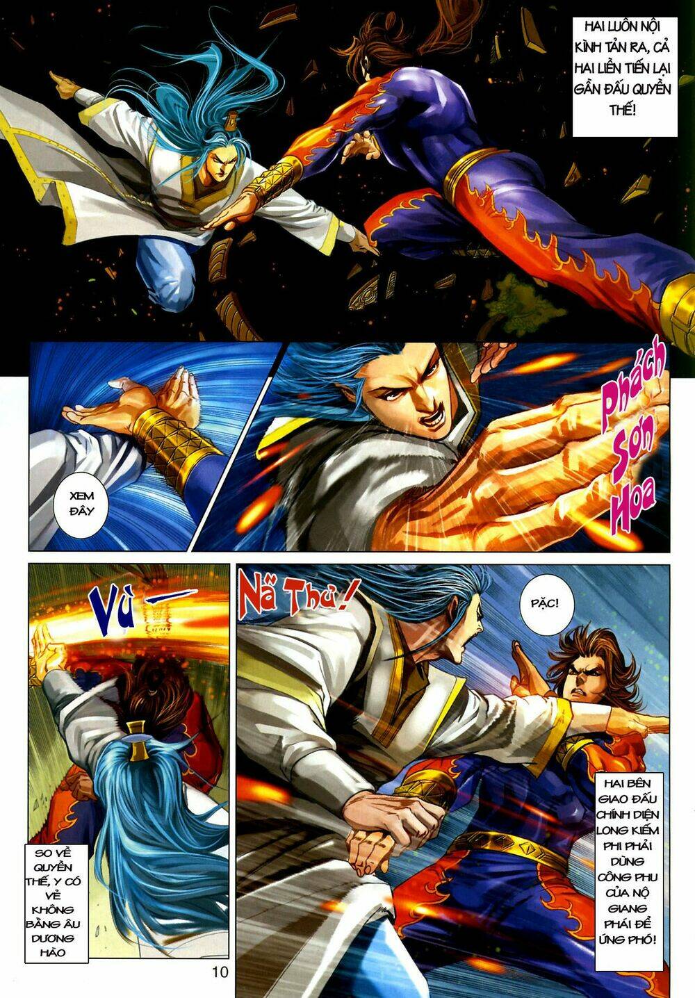 thần chưởng long kiếm phi chapter 9 10