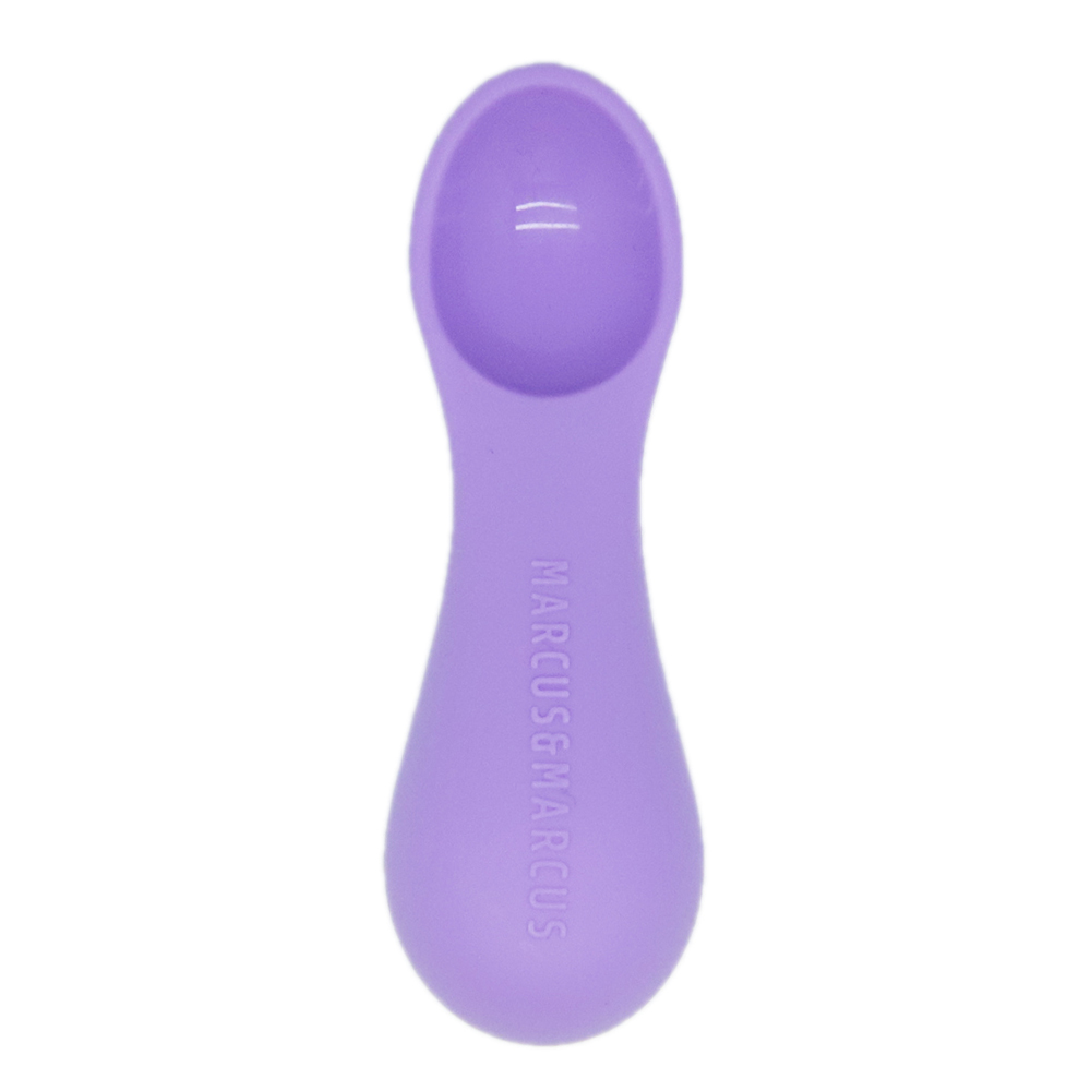 Thìa tập ăn silicon cho bé Palm Grasp Marcus & Marcus, từ 12 tháng