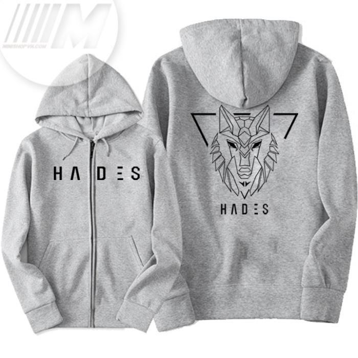 SALE- Áo Khoác Hoodie Hades Sói Chất Nỉ Bông Siêu Ấm - mẫu siêu HOT