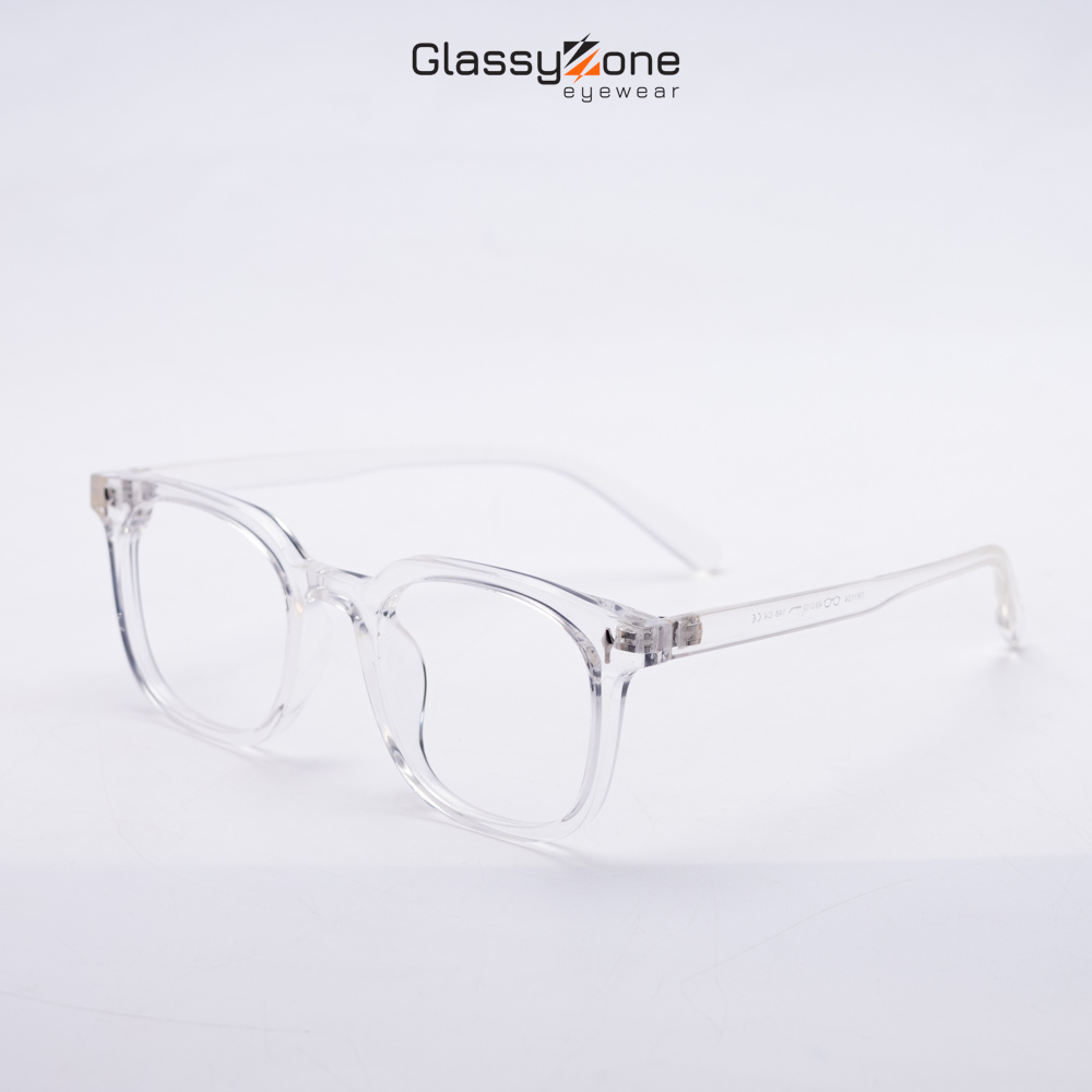 Gọng kính cận, Mắt kính giả cận kim loại Form vuông thời trang Nam Nữ Lani - GlassyZone