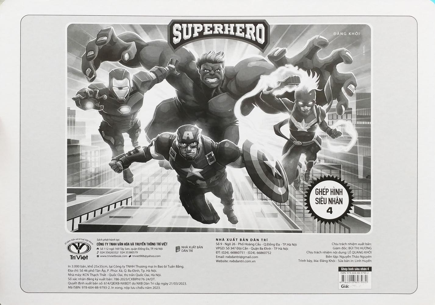 Ghép Hình Siêu Nhân 4 (Tái Bản 2023)