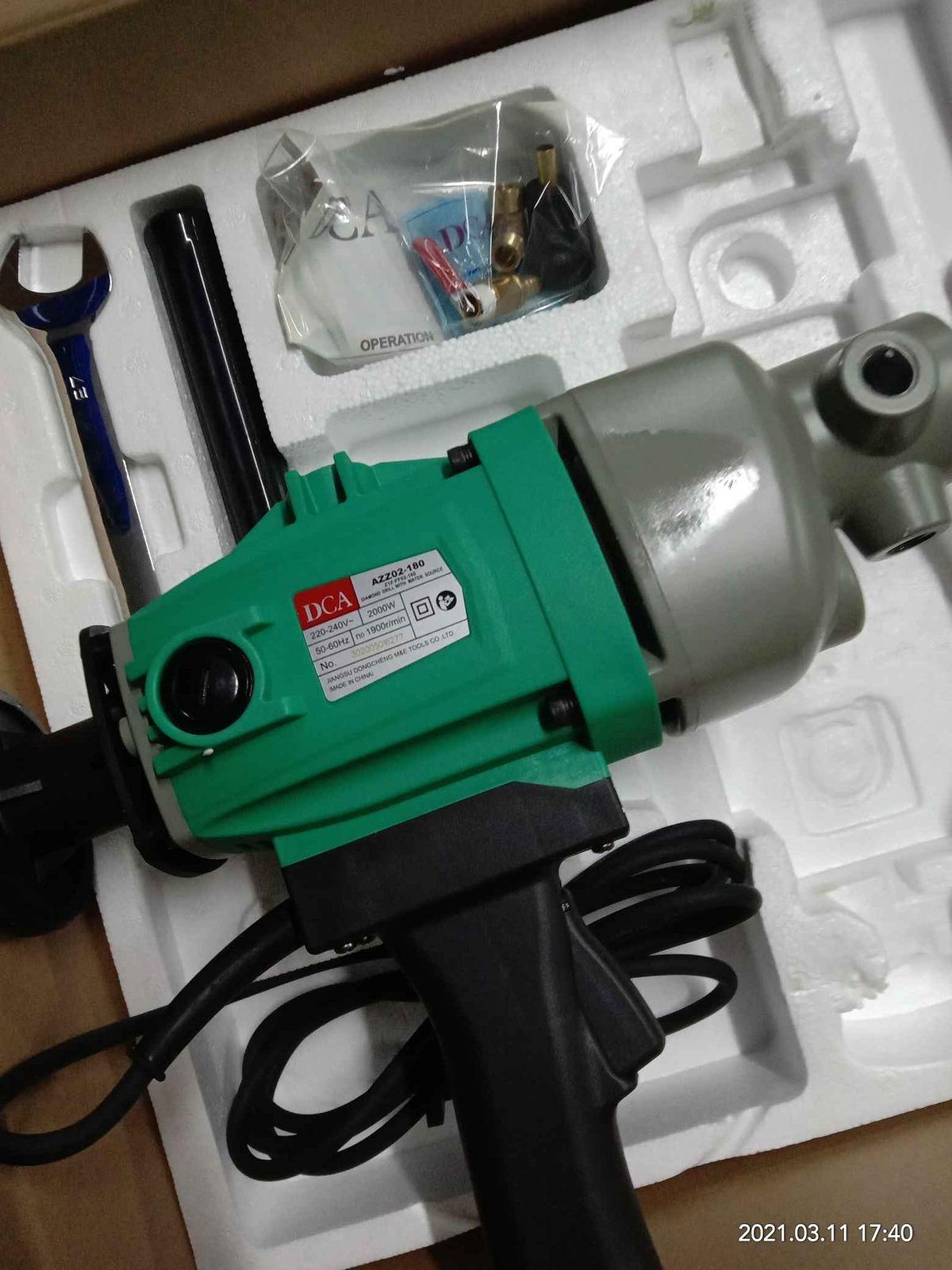 MÁY KHOAN ĐÁ 180MM 2000W DCA AZZ02-180 - HÀNG CHÍNH HÃNG