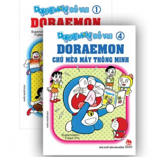 Sách - Truyện tranh - Doraemon Đố Vui - Doraemon Chú Mèo Máy Thông Minh (Combo)