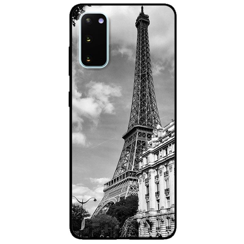 Ốp lưng cho Samsung A14 - S20 - S24 - S24 Ultra - Tháp Paris Xưa - Hàng Chính Hãng