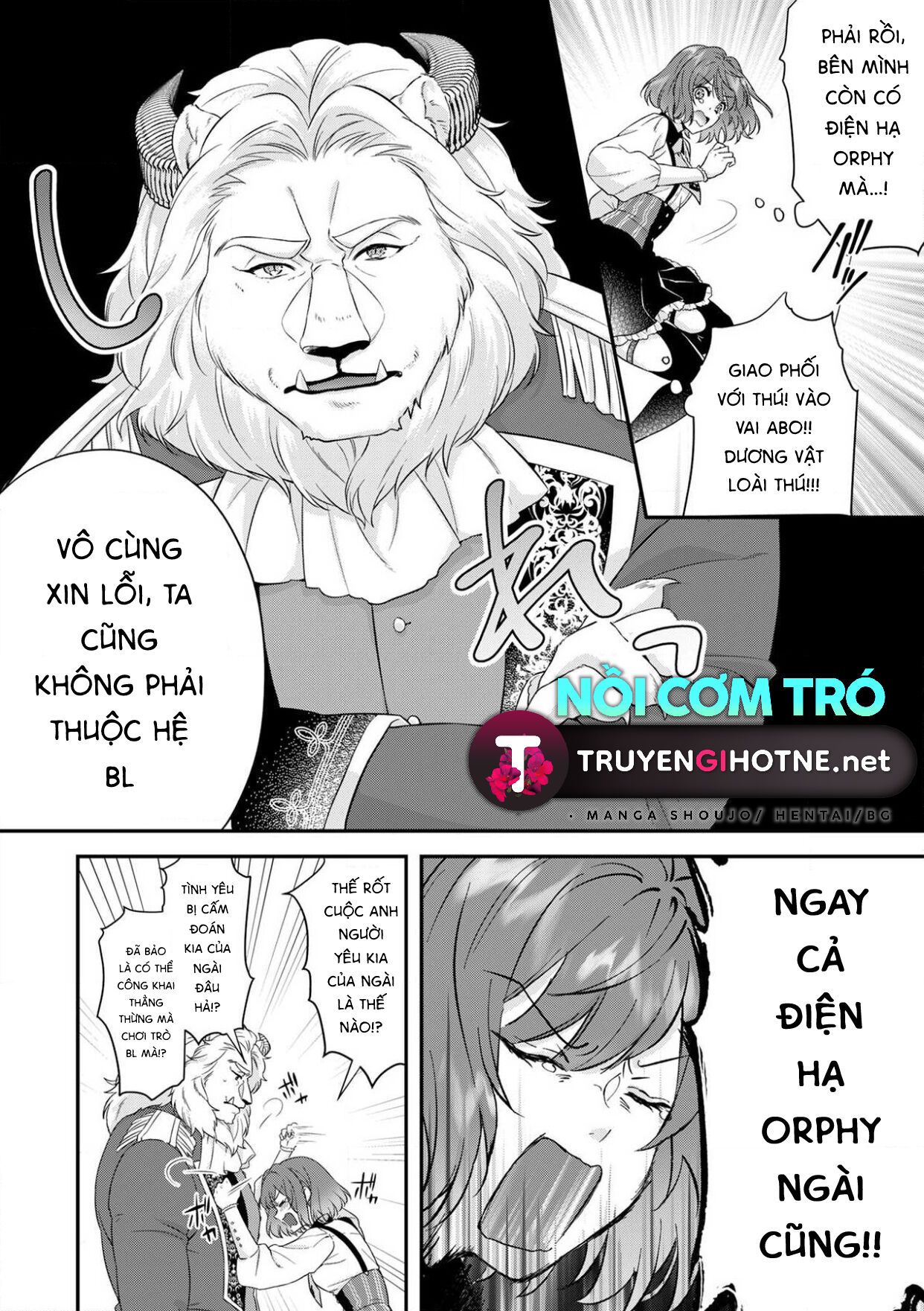 cô gái trinh trắng và quái thú chapter 4.1 13