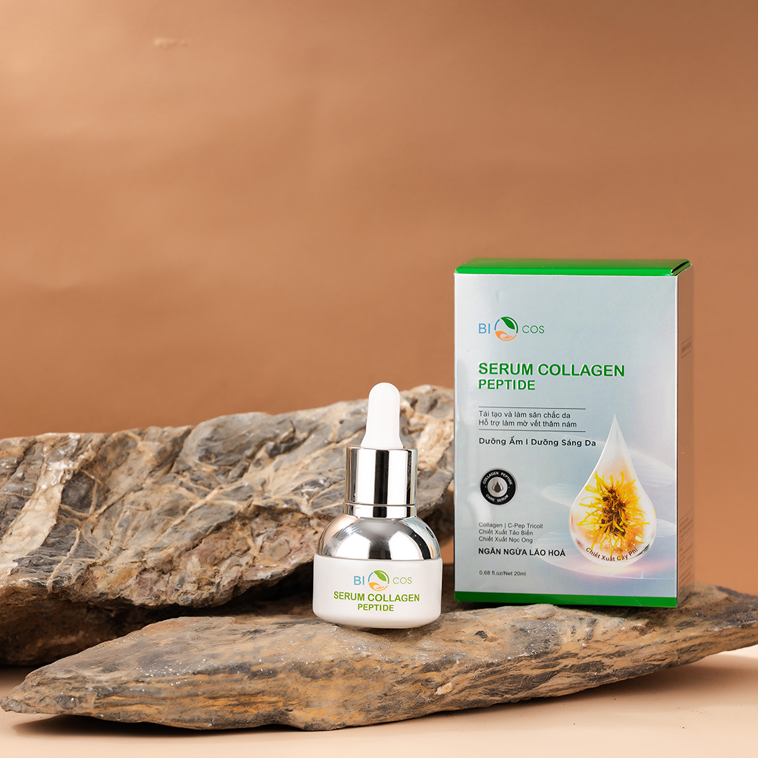 Serum Collagen Peptide 20ml - Mờ Thâm Nám, Lành Sẹo, Tái Tạo Da