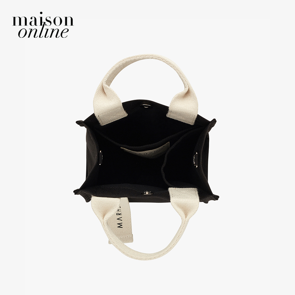 Marhen.J - Túi đeo vai chữ nhật vải bố Ricky Mini MJ18BRCKMN-BK
