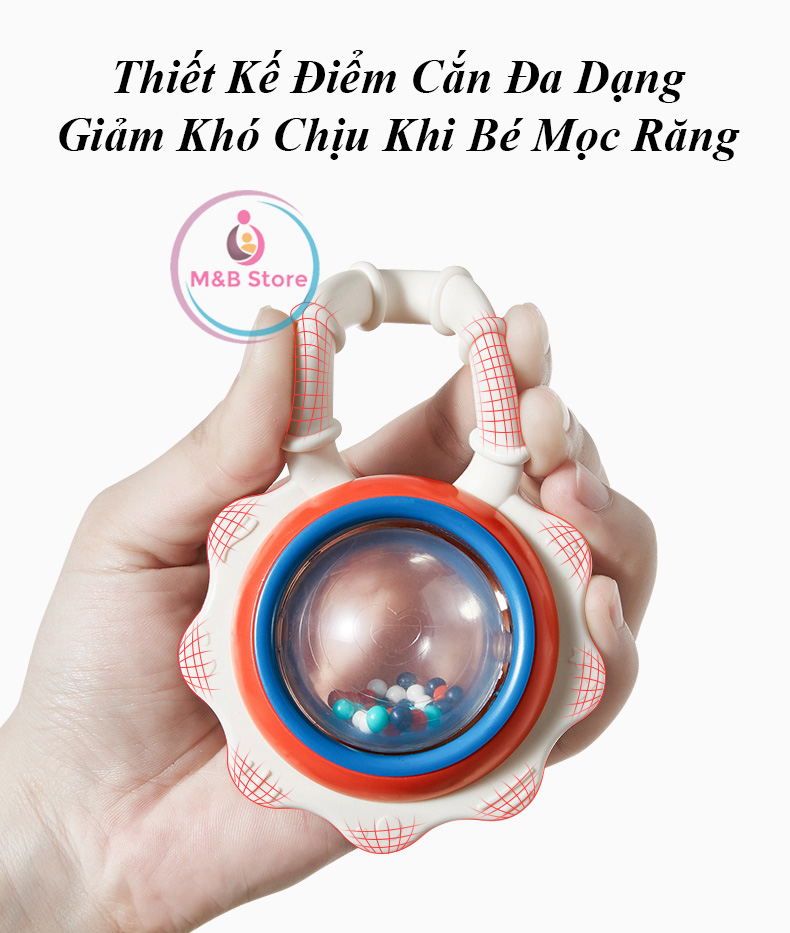 Bộ 10 Lục Lạc Gặm Nướu - KUB