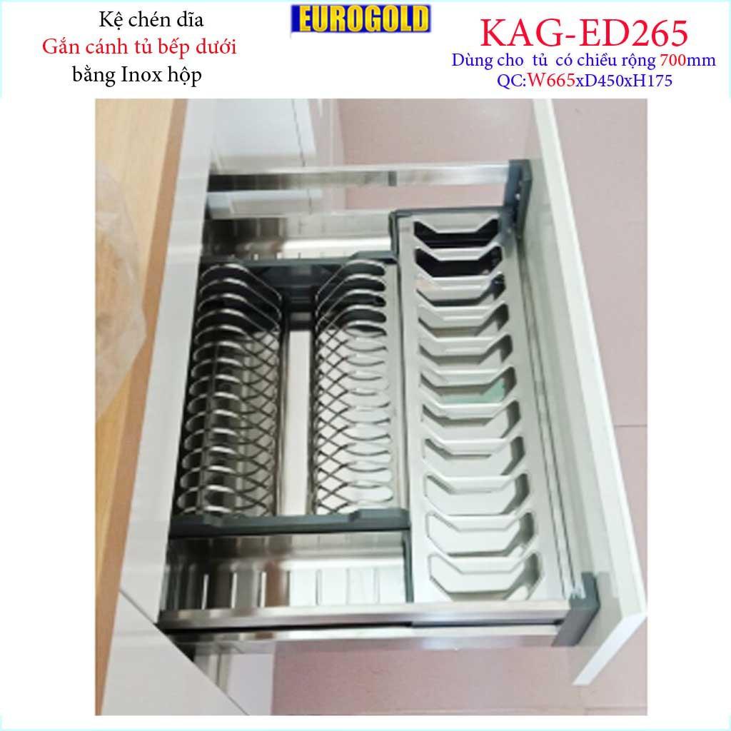 Kệ chén bát âm tủ bếp, Kệ đa năng ray kéo tủ bếp dưới inox hộp 60cm-70cm-75cm-80cm-90cm