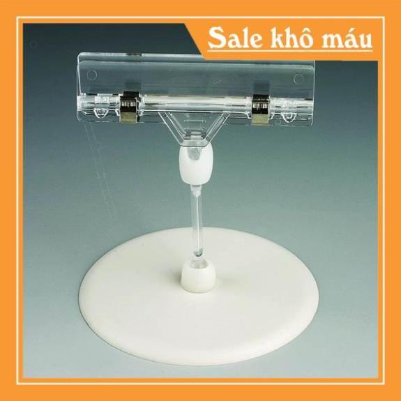 Kẹp để bàn giảm giá, chân kẹp nhựa để bàn, chân wobbler để bàn, kẹp quảng cáo để bàn