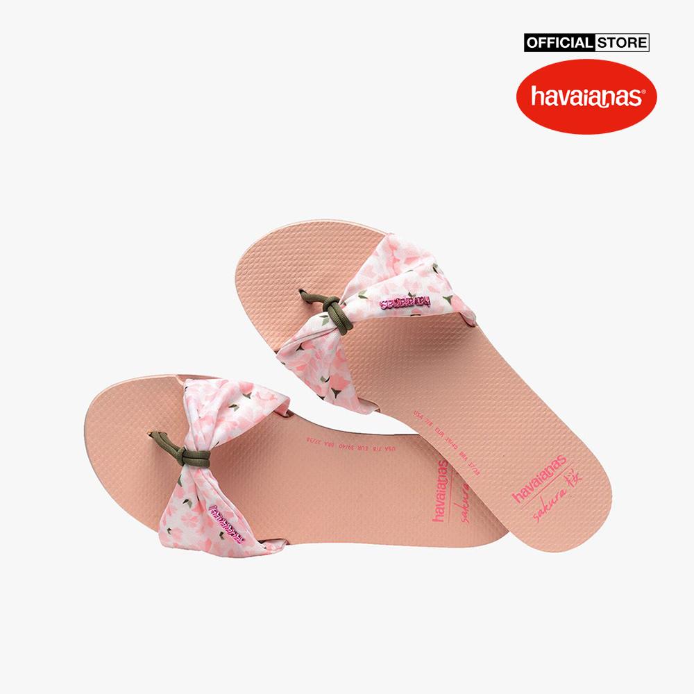 HAVAIANAS - Dép kẹp nữ You ST Tropez Sakura 4148478-00