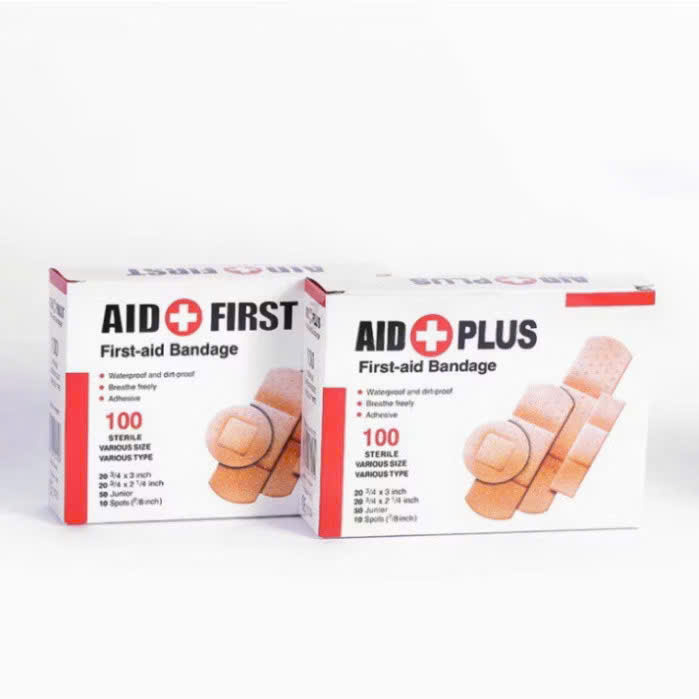 Băng Dán Cá Nhân Hộp 100 Miếng – Băng Gâu Dán Vết Thương Nhiều Kích Cỡ, Bảo Vệ Hiệu Quả - HÀNG CHÍNH HÃNG MINIIN