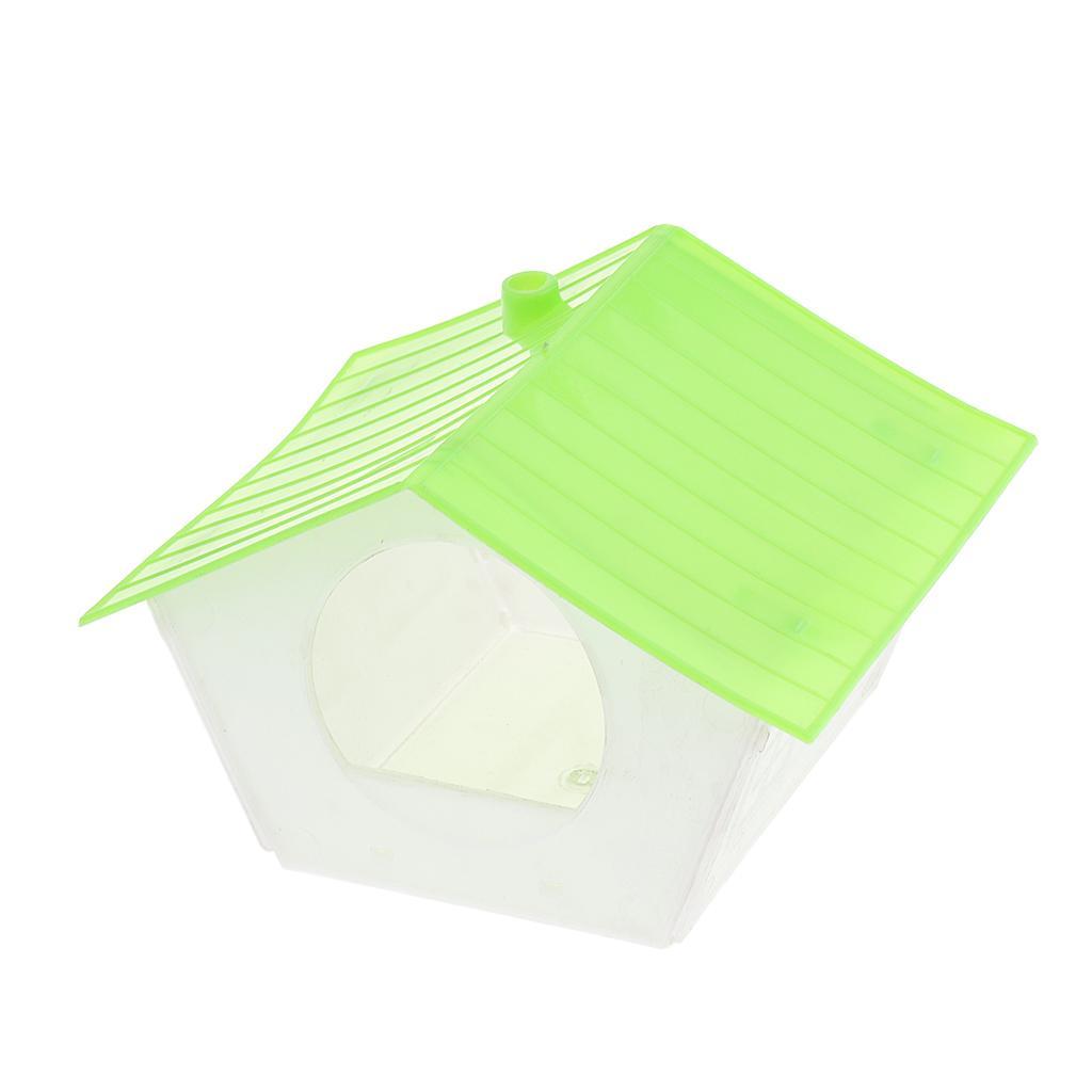 Parakeet Nest Box Bird House Budgie Breeding Box for Bird Cage S01